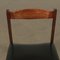 Oak and Rosewood Chairs, 1960s, Set of 4, Image 4