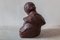 Buste Art Déco en Céramique de Mère et Enfant par Georges Wasterlain, Belgique 4