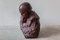 Belgian Art Deco Ceramic Bust of Mother and Child by Georges Wasterlain, Image 3