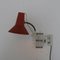 Red Hooded Scissor Lamp from Hala, 1950s 7