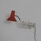 Red Hooded Scissor Lamp from Hala, 1950s 1