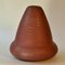 Sculptural Studio Pottery Vase with Ox Red Glaze 3
