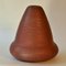 Sculptural Studio Pottery Vase with Ox Red Glaze, Image 3