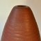 Sculptural Studio Pottery Vase with Ox Red Glaze 7