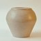 Ivory White Studio Pottery Vases, 1980s, Set of 3 9
