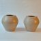 Ivory White Studio Pottery Vases, 1980s, Set of 3, Image 10