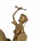 African Tribal Bronze Sculpture - Female Warrior on a Horse 20