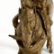 African Tribal Bronze Sculpture - Female Warrior on a Horse 14