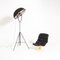 Black Fortuny Floor Lamp by Mariano Fortuny for Pallucco, Image 2