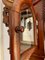 19th-Century Antique Victorian Carved Walnut Eight Day Wall Clock, Image 9