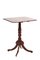 Table Inclinable Régence Carrée Antique en Acajou 1