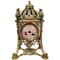 Antique French Brass Gilt Mantel Clock by Henry Marcs & Japy Freres 1
