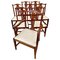 Antique 19th-Century George III Style Mahogany Inlaid Dining Chairs, Set of 8 1