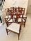 Antique 19th-Century George III Style Mahogany Inlaid Dining Chairs, Set of 8 2
