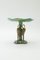 Majolica Pond Lily and Stork Cake Stands, Set of 5 6