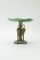 Majolica Pond Lily and Stork Cake Stands, Set of 5, Image 6