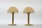 Mushroom Tischlampe aus Messing im Art Deco Stil, 1970er 7