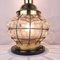 Vintage Large Bubble Glass Table Lamp, 1960s 9