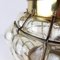 Vintage Large Bubble Glass Table Lamp, 1960s 3