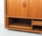 Danish Teak TV or Audio Cabinet with Tambour Doors from Dyrlund, 1960s 10