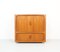 Danish Teak TV or Audio Cabinet with Tambour Doors from Dyrlund, 1960s, Image 1