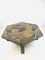 Brutalist Dutch Slate Stone & Brass Coffee Table from Paul Kingma, 1960s, Image 3