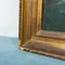 Vintage Painting of the Battle of Trafalgar Galleon, Wooden Frame 6