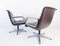 Leather 2000 Swivel Chairs by Delta Design for Wilkhahn, 1960s, Set of 2 25