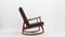 Mid-Century Italian Teak Rocking Chair, 1950s, Image 9