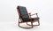 Rocking Chair Mid-Century en Teck, Italie, 1950s 11