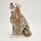 Large Vintage Porcelain Leopard Sculpture, 1970s 9