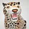 Large Vintage Porcelain Leopard Sculpture, 1970s 2