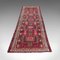 Large Vintage Baluchi Hallway Runner Rug, 1960s 5