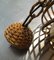 Large Vintage Rattan & Bamboo Pendant Lamp 5