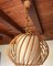 Large Vintage Rattan & Bamboo Pendant Lamp 1