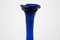 Vintage Polish Navy Blue Vase by Ząbkowice Glasswork, 1960s, Image 4