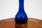 Vintage Polish Navy Blue Vase by Ząbkowice Glasswork, 1960s 3