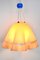 Murano Fazzoletto Ceiling Lamp, 1960s 3