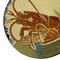 Mid-Century Ceramic Wall Plate with Lobster Decor from Puigdemont, Image 5