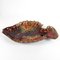 Large Mid-Century Modern Fish-Shaped Ceramic Plate by Vallauris, Image 2