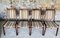 Mid-Century Teak Dining Chairs from R. Huber & Co, Set of 4 3