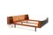 Teak King Size Double Bed by Hans J. Wegner for Getama, Early 1950s 1