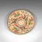 Bandeja de servicio inglesa vintage decorativa de cerámica, años 50, Imagen 4