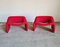 Vintage Groovy Chairs by Pierre Paulin for Artifort, Set of 2 3