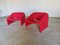 Vintage Groovy Chairs by Pierre Paulin for Artifort, Set of 2, Image 2