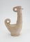 Handgefertigte Vase aus Vogelglas in unglasierter Keramik, 1960er 10