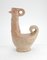 Handgefertigte Vase aus Vogelglas in unglasierter Keramik, 1960er 6