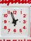 Horloge Publicitaire Vintage en Email Émaillé par Charles Loupot pour St. Raphael Quinquina, France, 1949 5