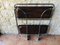 Vintage Formica & Rosewood Bar Cart or Folding Table on Wheels from Gerlinol, 1960s 12