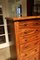 Antique English Wellington Filing Cabinet with Desk Drawer 10